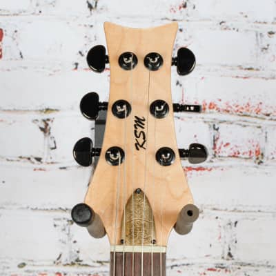 KSM Kevin S Moore- 358 Electric Guitar, Transparent Brown - w/HSC - x0405 - USED image 4