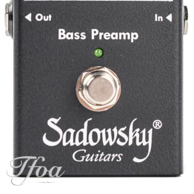 Sadowsky SBP2 Outboard Bass Preamp DI | Reverb Canada