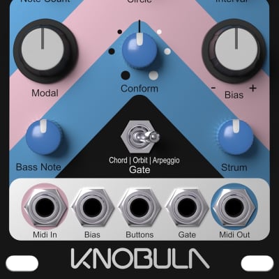 Knobula Chord Pilot MIDI Chord Explorer & Arpeggiator Module