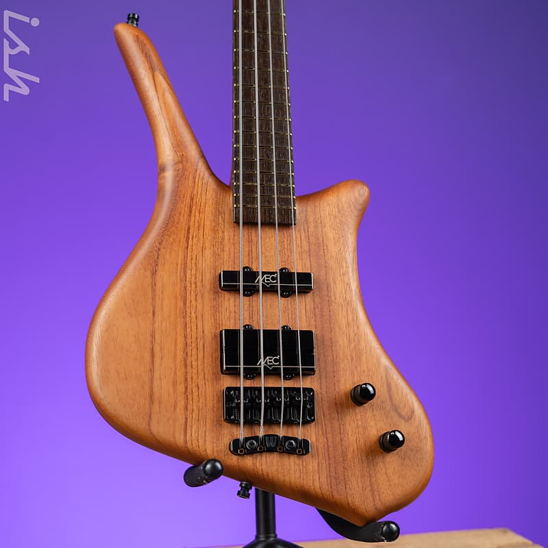 Ish x Warwick Dolphin SN TCS Custom Shop Endangered Species 4-String Bass Wenge Fretboard image 1