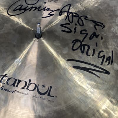 Istanbul Carmine Appice, Mehmet 18" Carmine Appice Signature, Realistic Rock China Cymbal (#5) Autographed!! image 10