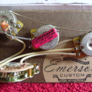 Emerson Custom Stratocaster 5-Way Blender Prewired Kit