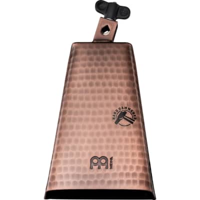 Meinl 8" Hand-Hammered Big Mouth Timbales Cowbell - Copper image 4