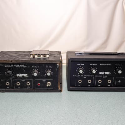 Univox EchoChamber EC-80A Tape Echo 1970s + tape & spare unit image 3