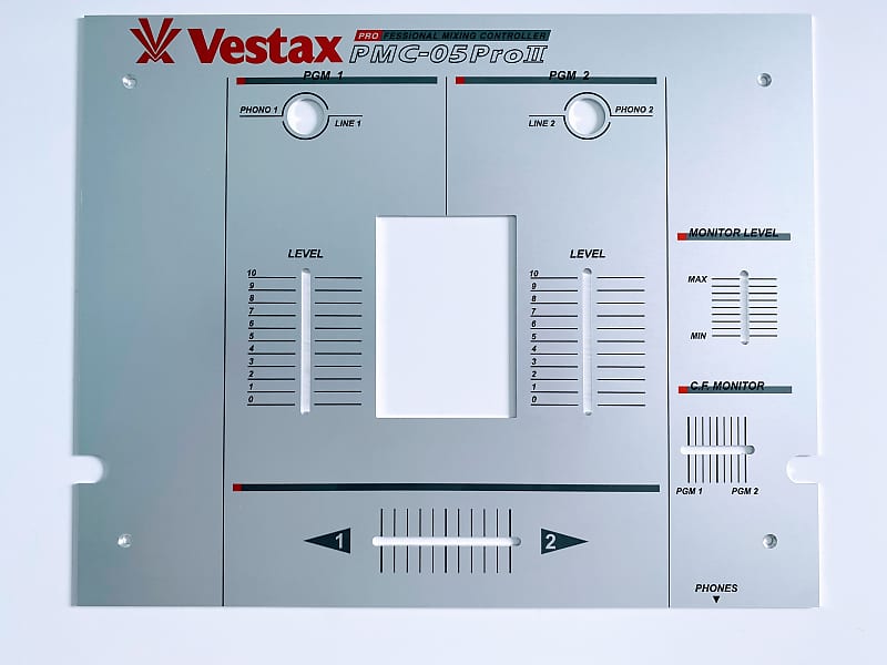 Vestax PMC 05 Pro II 2 Replacement Faceplate DJ Scratch Mixer | Reverb  Portugal