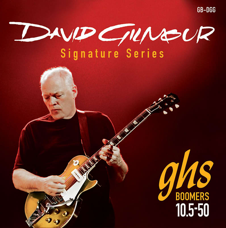 6 Sets GHS GB-DGG David Gilmour Boomers Guitar Strings 10.5-50 6-pack image 1
