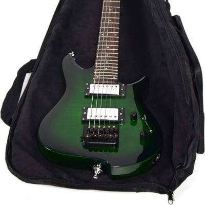 Asmuse Headless Electric Travel Guitar Small But Full-scale LEAF Guitar Ultra-Light For Travel and Performance image 12