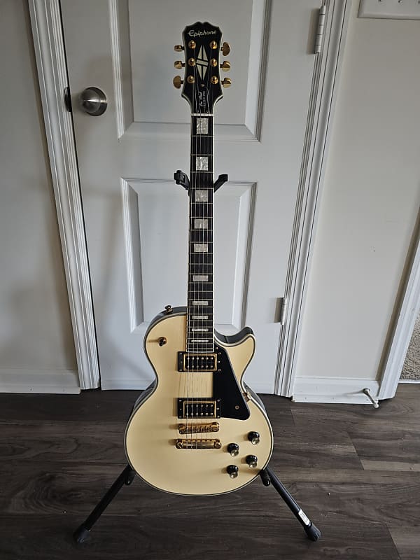 Limited Edition Epiphone Les Paul Custom Pro 2018 Tuxedo Reverb 3504