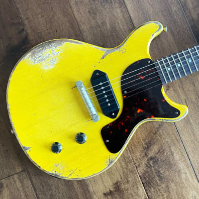 Rock N Roll Relics Thunders DC Electric Guitar Aged TV Yellow 231519 for sale