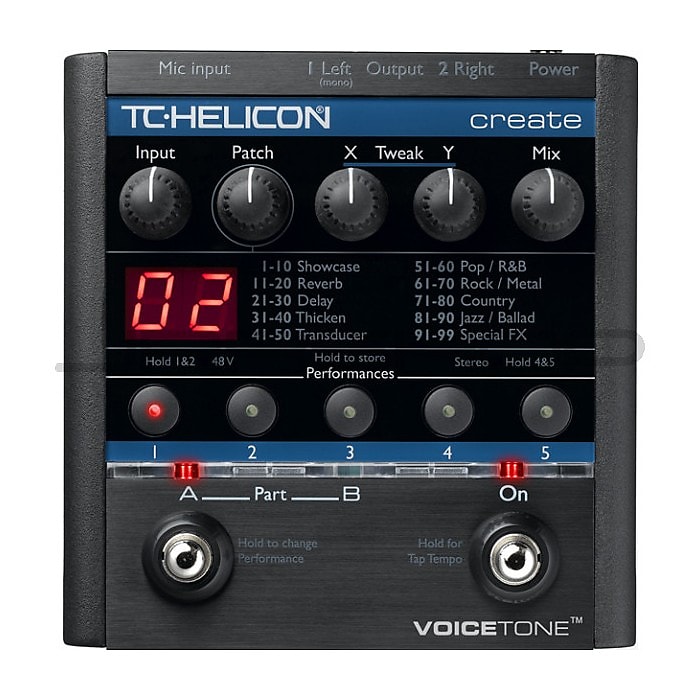 VoiceTone Synth Manual Addendum - TC-Helicon