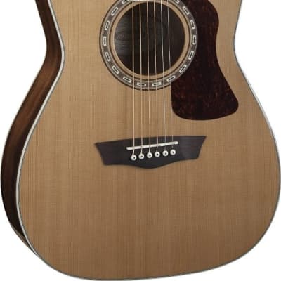 Washburn HF11S Heritage Series Folk Acoustic Guitar - Natural Gloss image 1