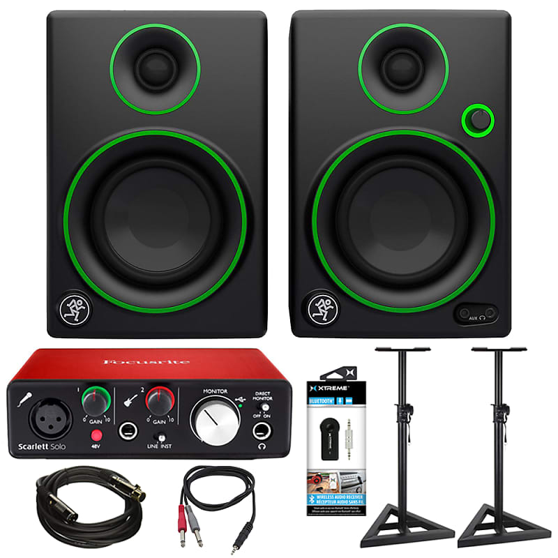 Mackie CR Series CR3 3&quot; Multimedia Monitors (Pair) w/ Speaker 