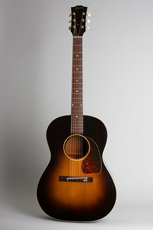 Gibson  LG-1 Flat Top Acoustic Guitar (1951), ser. #9133-13, original brown chipboard case. image 1
