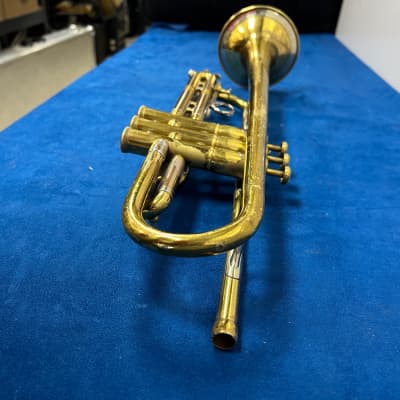Vintage Olds Super Bb Trumpet with Original Case Just Serviced Los Angeles 1954 image 17