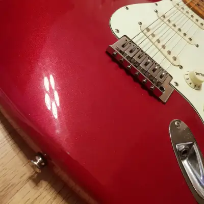David Gilmour inspired Red Start  Stratocaster Red image 3