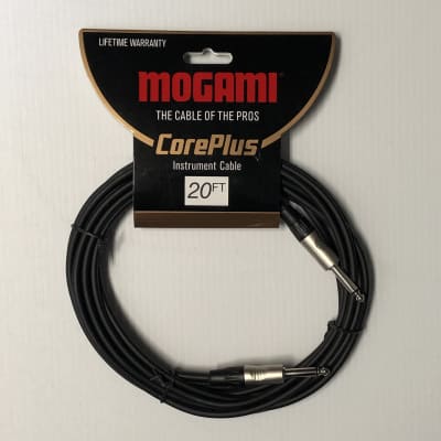 Mogami CorePlus Instrument Cable - 20'