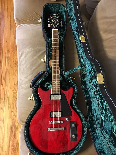 Hofner Colorama Custom Red Reverb