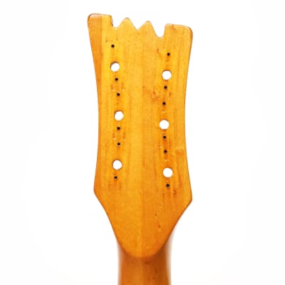1966 Mosrite The Ventures Model Mark V Vintage Electric Guitar Neck – Rare Original ’66 MK V German Carve Ventures II Part Made in Bakersfield CA (B802) image 13