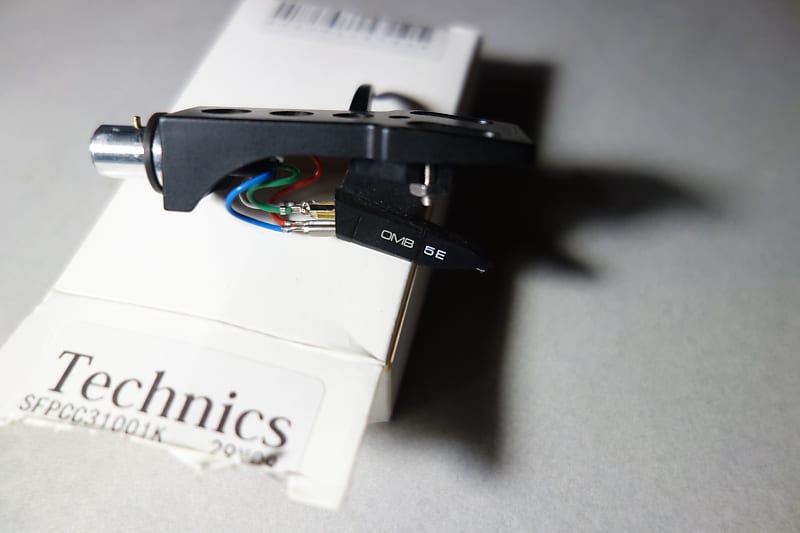Cartridge ORTOFON OMB + Original Stylus Elliptical 5E + Headshell TECHNICS new image 1