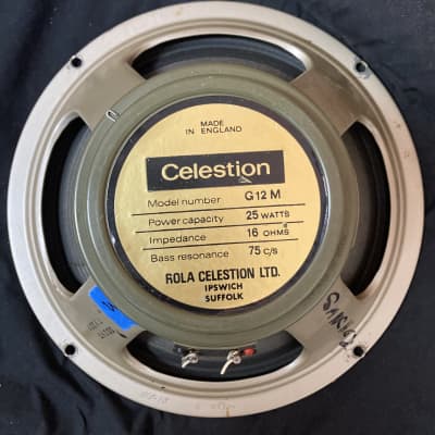 Celestion G12M Greenback 12