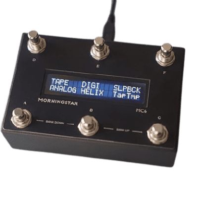 ギター MORNINGSTAR MC6 MC6 PRO MIDI Controller