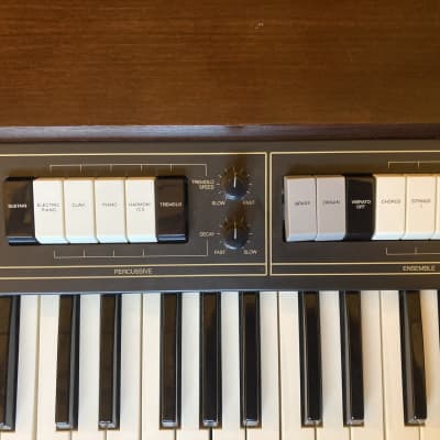 Korg Lambda ES-50 48-Key Polyphonic Synthesizer 1979 - 1982 - Black / Wood image 3