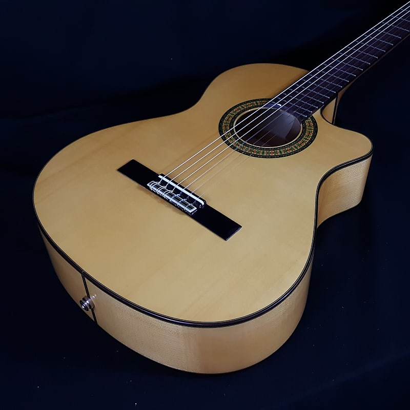 Alhambra 3F 3 F CW E1 Flamenco Acoustic Electric Nylon String | Reverb