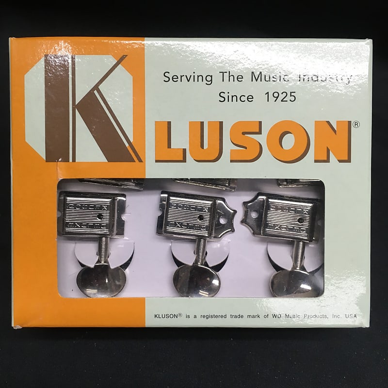 Kluson Deluxe SD9105MNDR/L, 6 in Line Locking Tuning | Reverb
