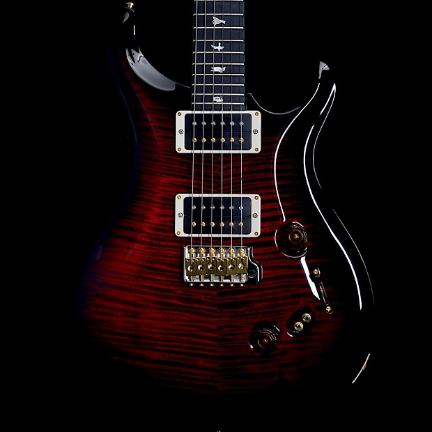 Prs custom 24 shop fire red burst