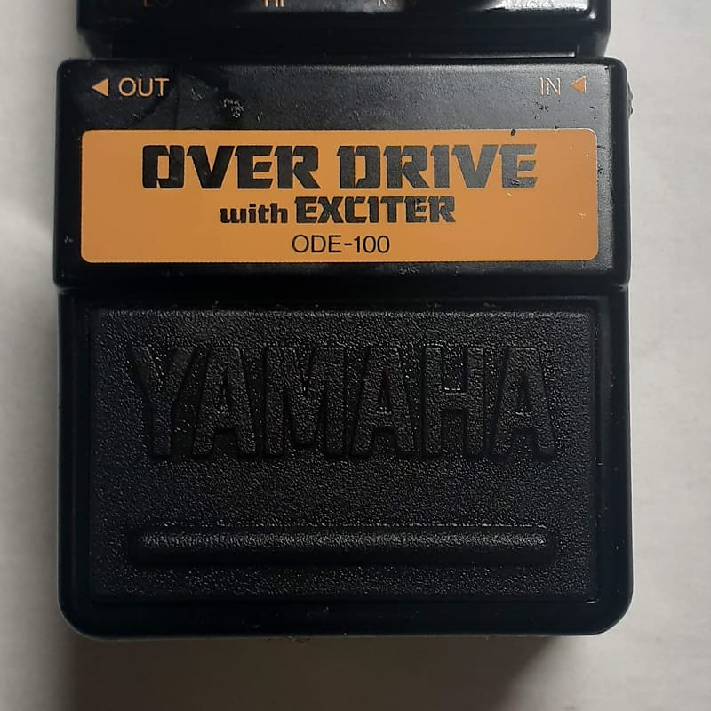 ギター YAMAHA ODE-100 OVER DRIVE with EXCITER Rare Vintage 80s Yamaha OD-100 Overdrive Guitar Effect Pedal