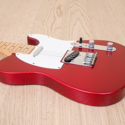 1995 Fender Standard Series Telecaster Electric Guitar Candy Apple