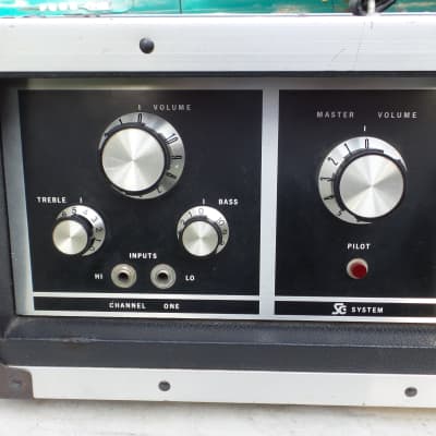 SG Systems SG-100 tube amplifier bass amp (needs repair) image 4
