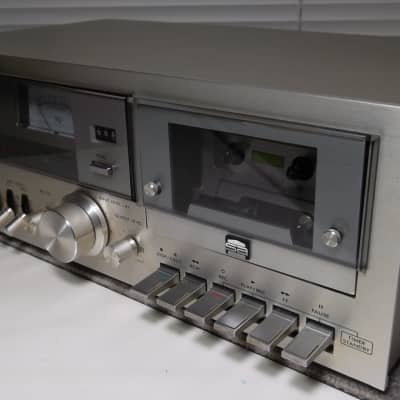 78 JVC KD-55 Silverface Cassette Deck Recorder SA Heads Super ANRS Excellent KD-55J Serviced #551 image 11