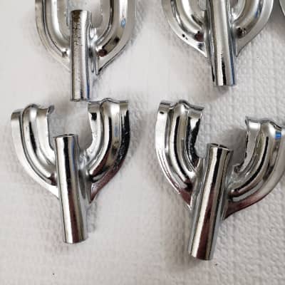 WFL Bass Drum Claws 1950s  10 In Total…Chrome image 3