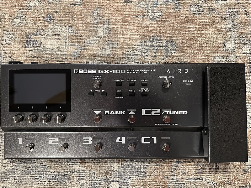 Boss GX-100 Guitar Effects Processor 2022 - Present - Black