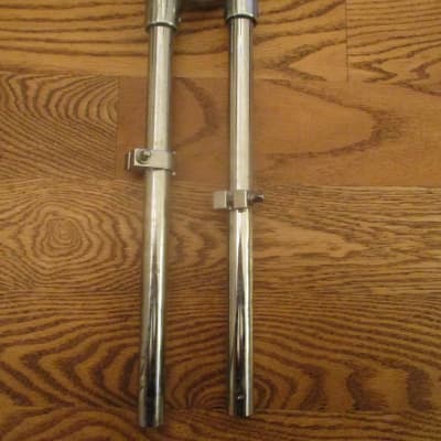 Pacific PDP (2) Matching Uni Lock Tom Mounting Posts/Arms W/Locks - Clean! image 6