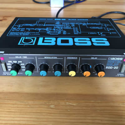 Boss RDD-20 Micro Rack Series Digital Delay | Reverb