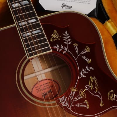 Gibson Custom '60 Hummingbird Reissue Fixed Bridge Acoustic Guitar image 11