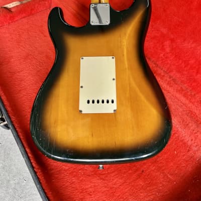 Fender Stratocaster ST-57 c 1980’s Sunburst original vintage H serial MIJ Japan E Jv image 12