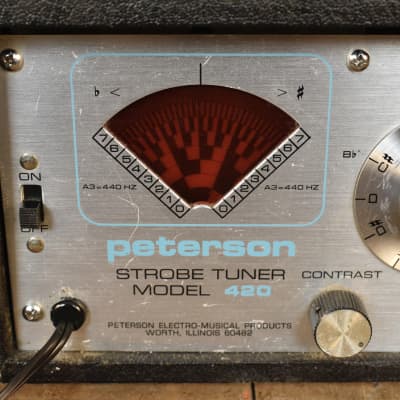 Peterson Model 420 Strobe Tuner Free Shipping image 2