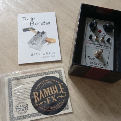 【美品】Ramble FX Twin Bender V3 Ramble FX Twin Bender Fuzz | Delicious Audio