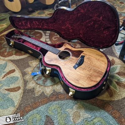 Taylor 724ce Koa Grand Auditorium Acoustic Electric Guitar w/Deluxe HSC image 10