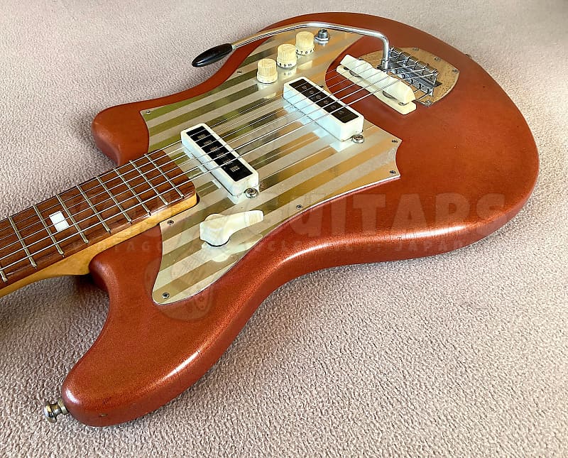 ギター GUYATONE LG-80T 1965 RARE OFFSET MODEL GUYATONE LG-80T VINTAGE MIJ 1965 - RARE MODEL - *FULL PRO | Reverb