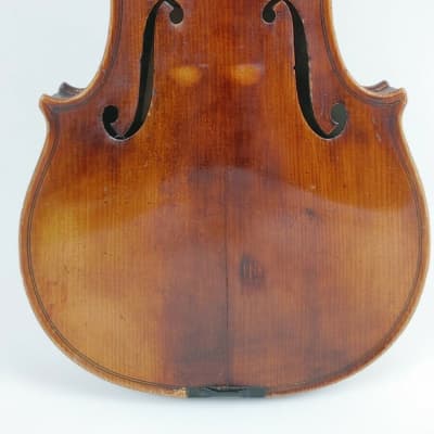 Vintage Anton Schroetter 3/4 Violin Mittenwald Germany for Restoration image 4