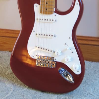 Fender Stratocaster Neck Cimarron Red Body image 6