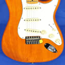 Fender Vintera 70s Stratocaster Strat Aged Natural Electric Guitar w/ Gig Bag