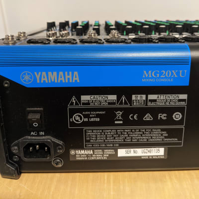 Yamaha MG20XU Mixer image 4