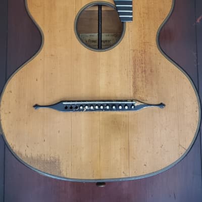 Franz Angerer 13 String Kontragitarre (Contra Guitar) 1916 Spruce/Maple image 2