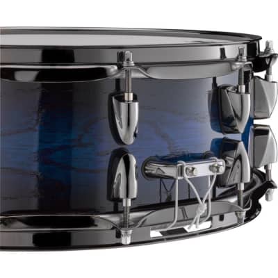 Yamaha Live Custom Hybrid Oak Snare Drum 14x5.5 Uzu Ice Sunburst image 3
