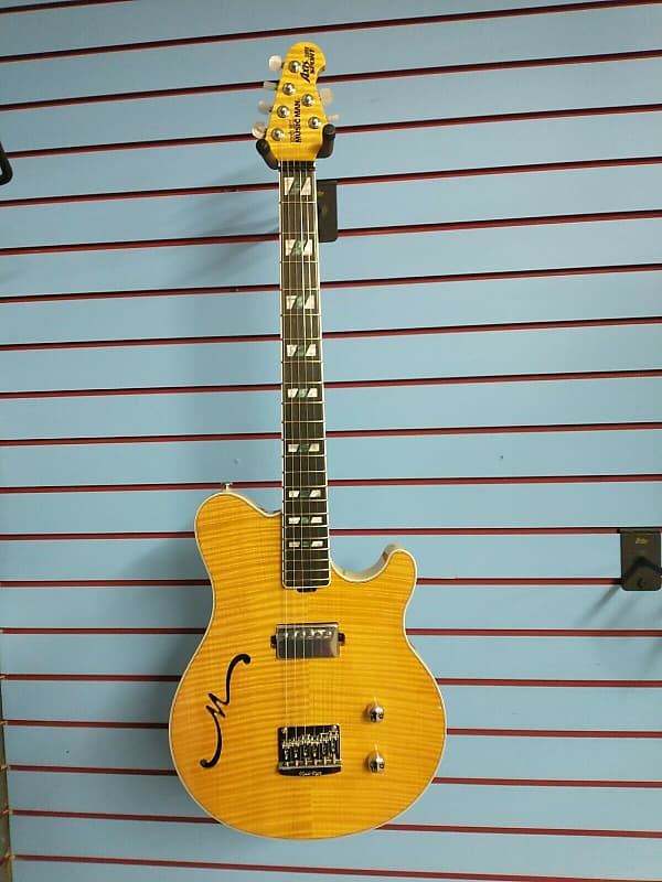 Ernie Ball Music Man BFR Axis Super Sport Semi Hollow W Case 1 of 30 Made image 1